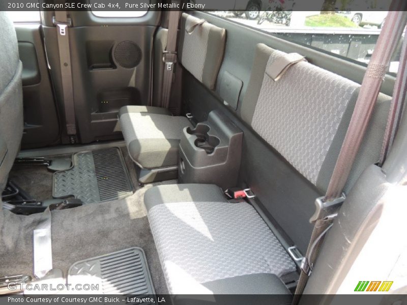 Pure Silver Metallic / Ebony 2010 GMC Canyon SLE Crew Cab 4x4