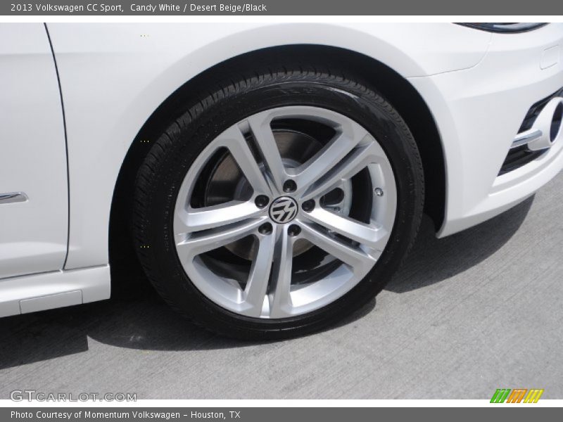 Candy White / Desert Beige/Black 2013 Volkswagen CC Sport
