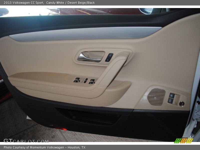 Candy White / Desert Beige/Black 2013 Volkswagen CC Sport