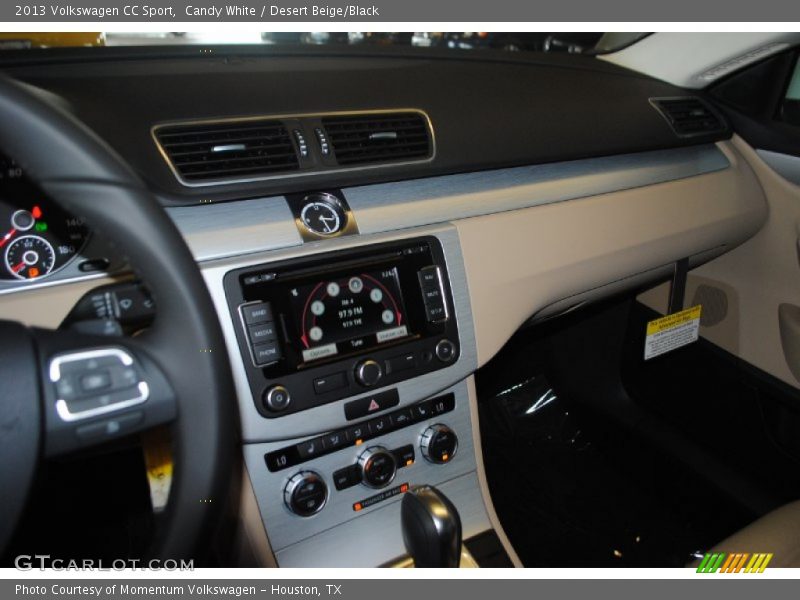Candy White / Desert Beige/Black 2013 Volkswagen CC Sport