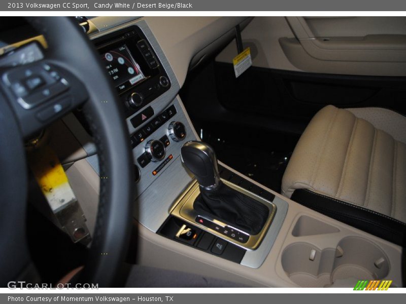 Candy White / Desert Beige/Black 2013 Volkswagen CC Sport