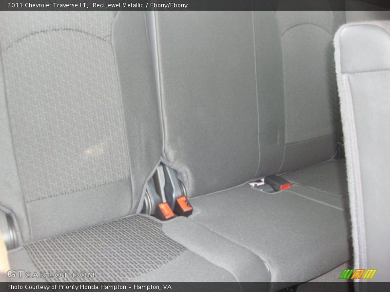 Red Jewel Metallic / Ebony/Ebony 2011 Chevrolet Traverse LT
