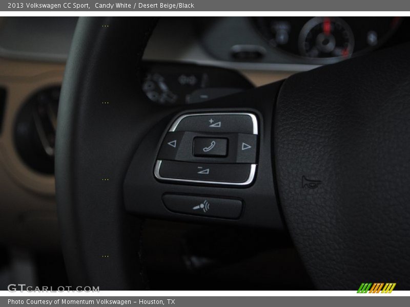 Candy White / Desert Beige/Black 2013 Volkswagen CC Sport