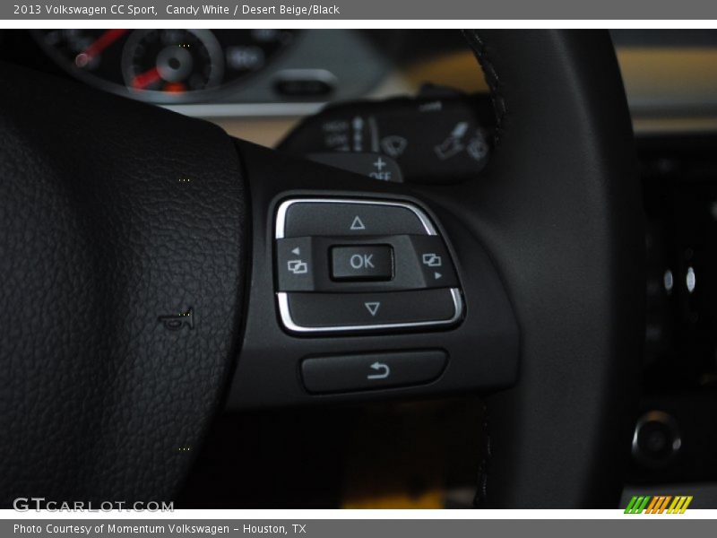 Candy White / Desert Beige/Black 2013 Volkswagen CC Sport