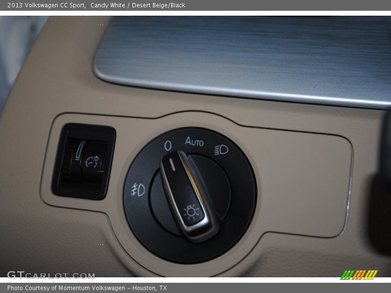 Candy White / Desert Beige/Black 2013 Volkswagen CC Sport