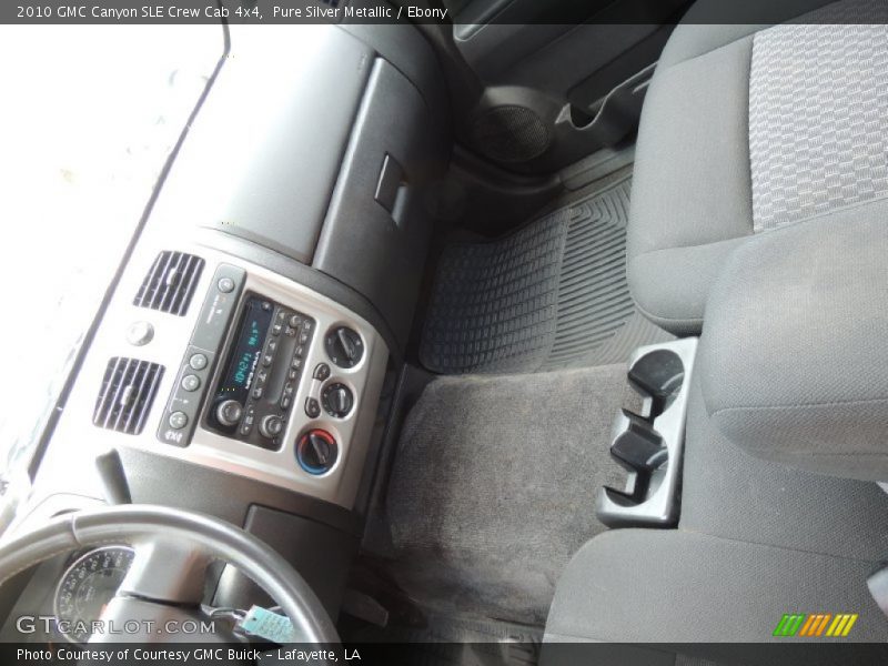 Pure Silver Metallic / Ebony 2010 GMC Canyon SLE Crew Cab 4x4