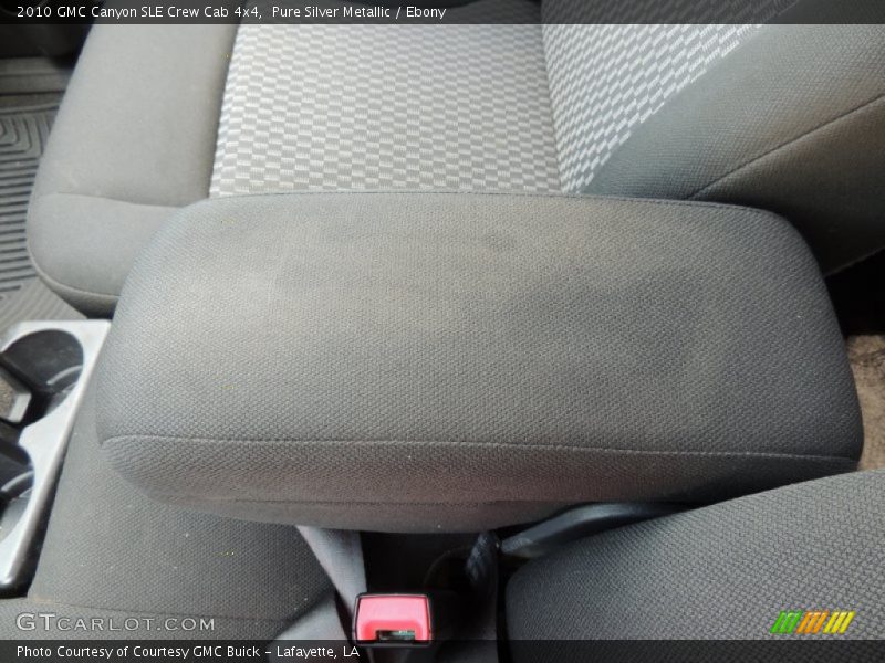 Pure Silver Metallic / Ebony 2010 GMC Canyon SLE Crew Cab 4x4