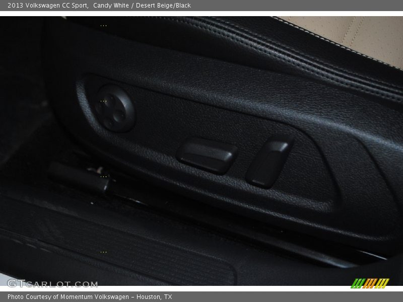 Candy White / Desert Beige/Black 2013 Volkswagen CC Sport