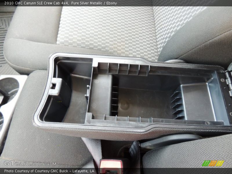 Pure Silver Metallic / Ebony 2010 GMC Canyon SLE Crew Cab 4x4