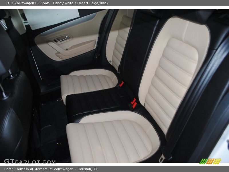Candy White / Desert Beige/Black 2013 Volkswagen CC Sport