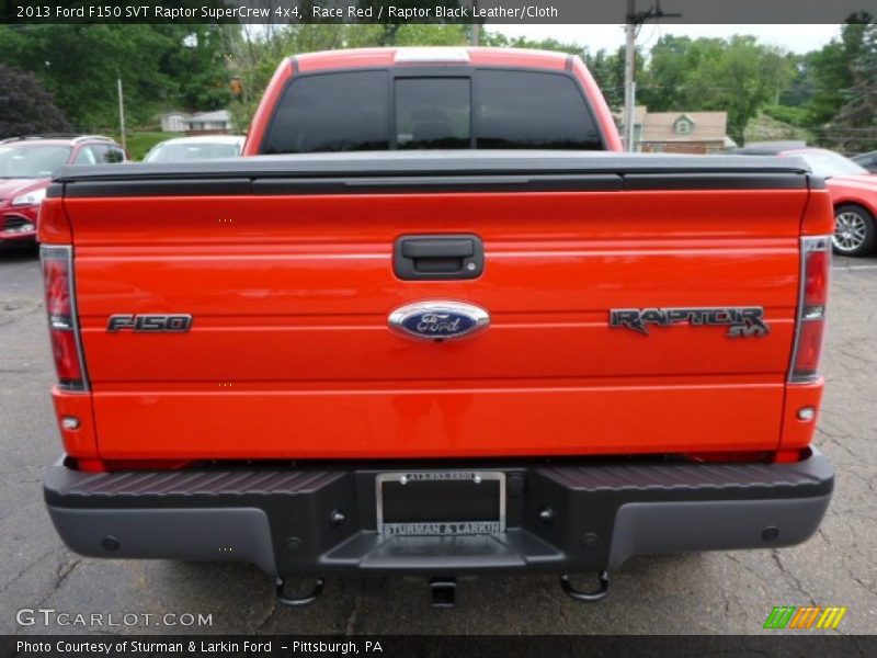 Race Red / Raptor Black Leather/Cloth 2013 Ford F150 SVT Raptor SuperCrew 4x4
