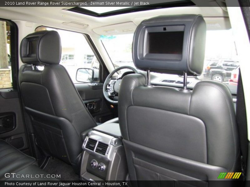 Zermatt Silver Metallic / Jet Black 2010 Land Rover Range Rover Supercharged
