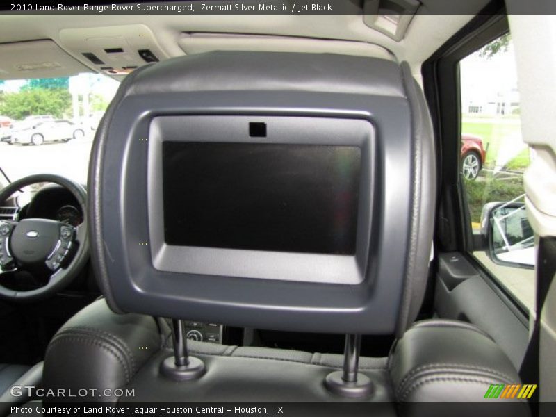 Zermatt Silver Metallic / Jet Black 2010 Land Rover Range Rover Supercharged