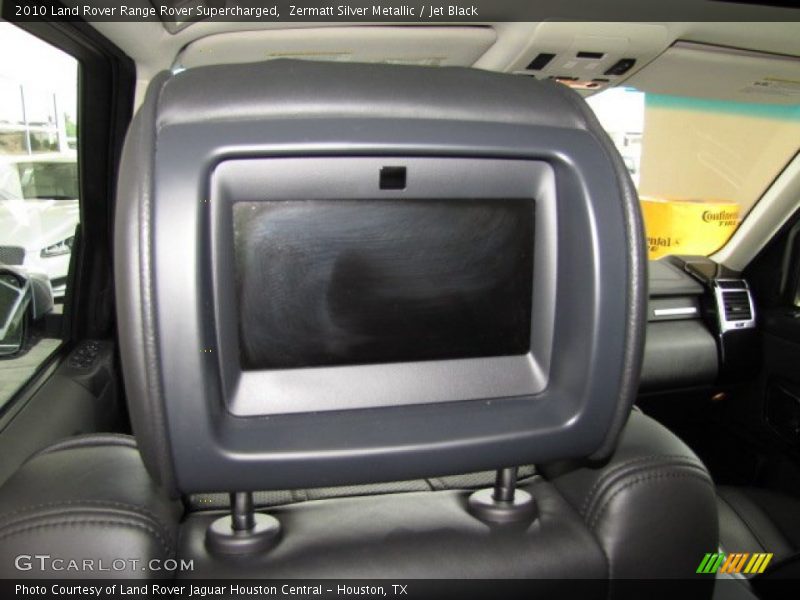 Zermatt Silver Metallic / Jet Black 2010 Land Rover Range Rover Supercharged