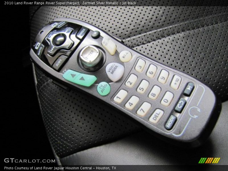 Zermatt Silver Metallic / Jet Black 2010 Land Rover Range Rover Supercharged