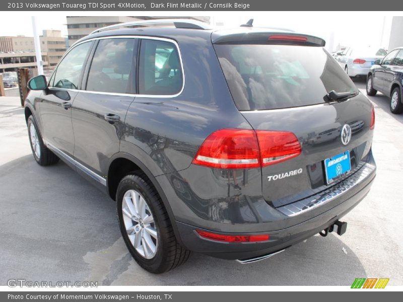 Dark Flint Metallic / Cornsilk Beige 2013 Volkswagen Touareg TDI Sport 4XMotion