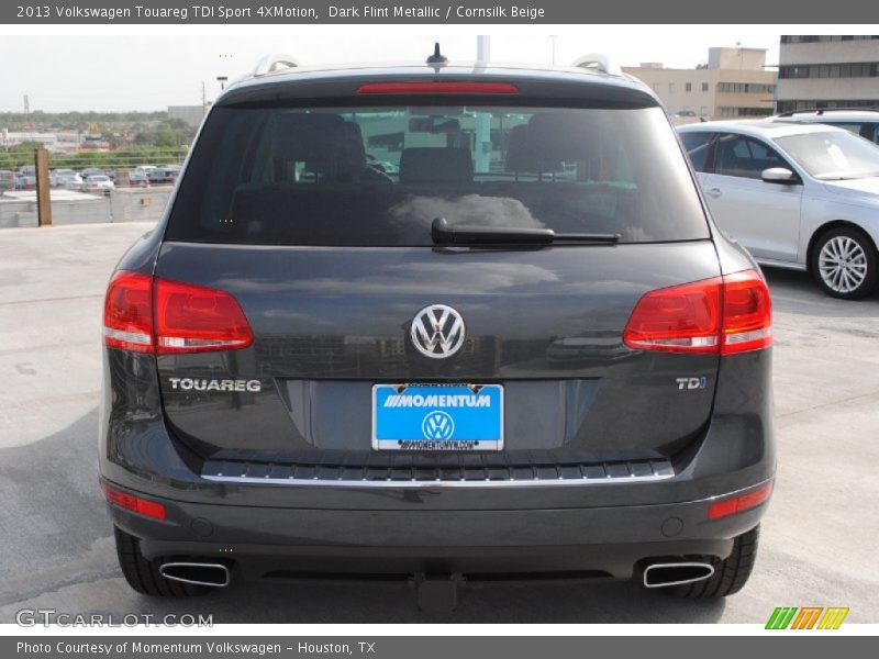 Dark Flint Metallic / Cornsilk Beige 2013 Volkswagen Touareg TDI Sport 4XMotion