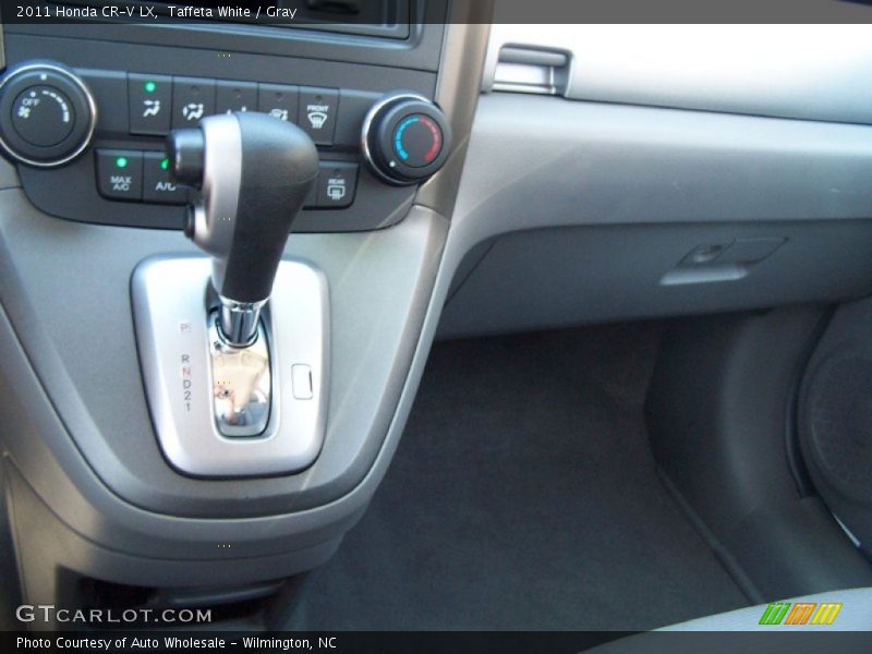 Taffeta White / Gray 2011 Honda CR-V LX