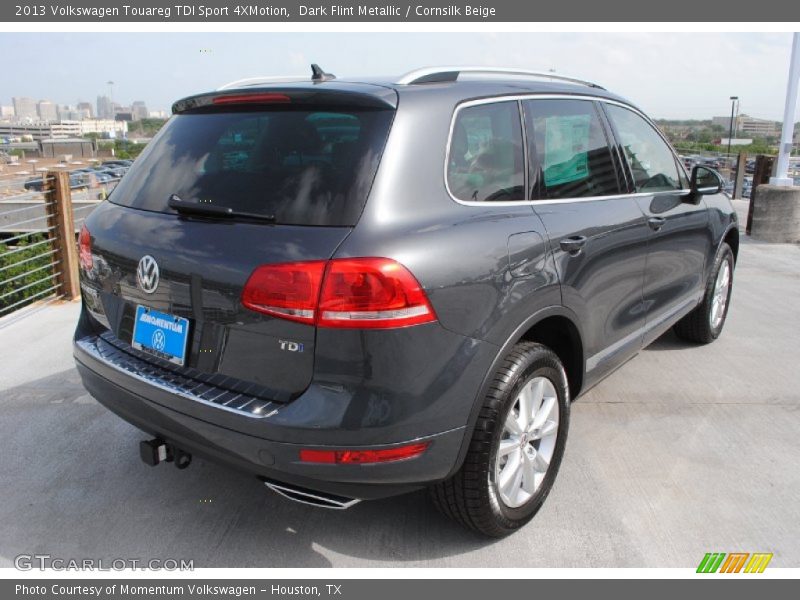 Dark Flint Metallic / Cornsilk Beige 2013 Volkswagen Touareg TDI Sport 4XMotion