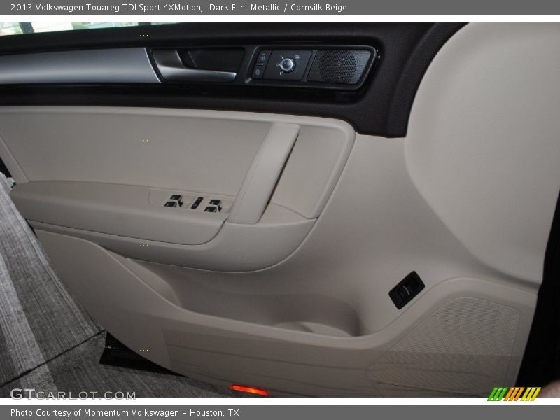 Dark Flint Metallic / Cornsilk Beige 2013 Volkswagen Touareg TDI Sport 4XMotion