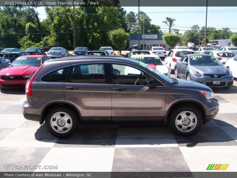 Urban Titanium Metallic / Black 2010 Honda CR-V LX