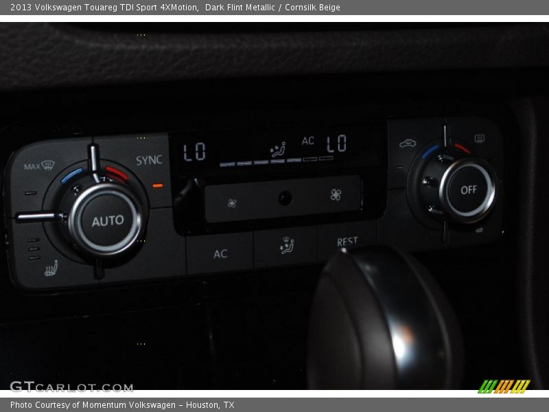 Dark Flint Metallic / Cornsilk Beige 2013 Volkswagen Touareg TDI Sport 4XMotion