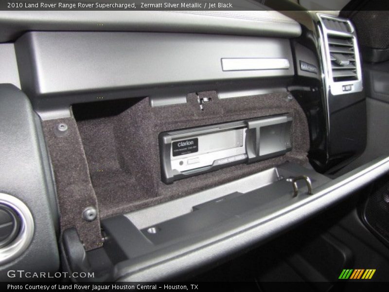 Zermatt Silver Metallic / Jet Black 2010 Land Rover Range Rover Supercharged