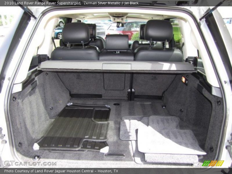 Zermatt Silver Metallic / Jet Black 2010 Land Rover Range Rover Supercharged