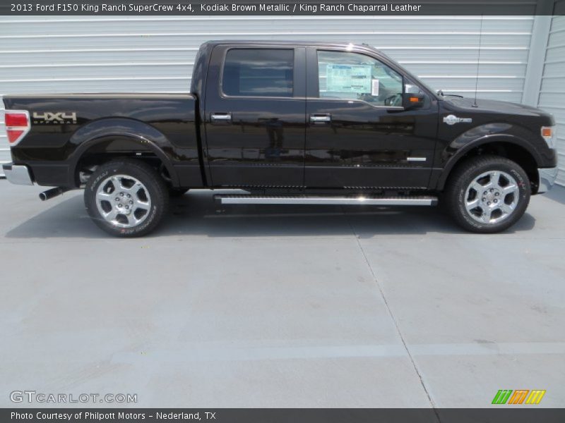 Kodiak Brown Metallic / King Ranch Chaparral Leather 2013 Ford F150 King Ranch SuperCrew 4x4