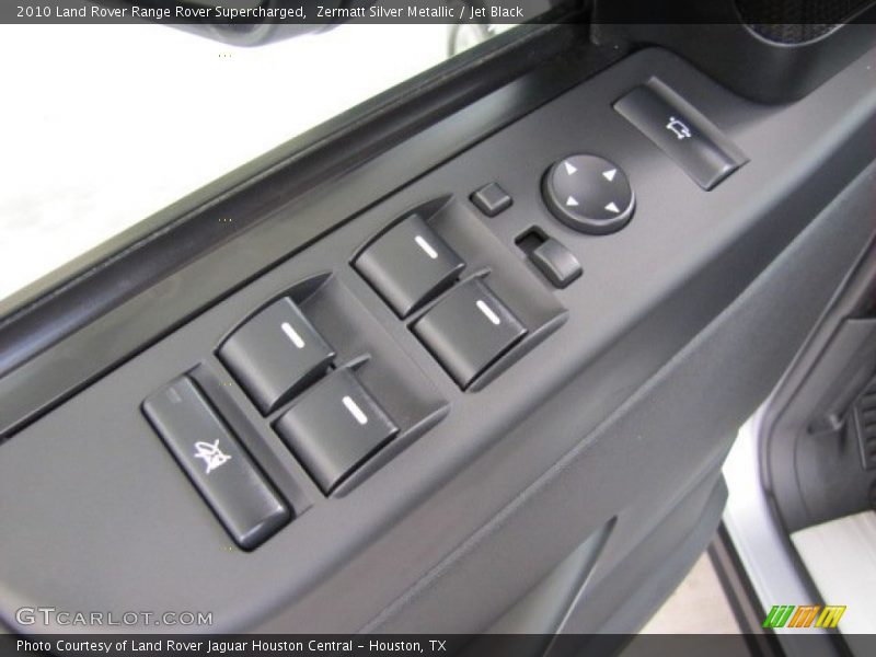 Zermatt Silver Metallic / Jet Black 2010 Land Rover Range Rover Supercharged