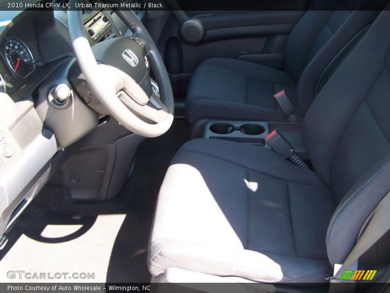 Urban Titanium Metallic / Black 2010 Honda CR-V LX