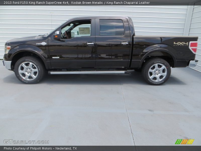 Kodiak Brown Metallic / King Ranch Chaparral Leather 2013 Ford F150 King Ranch SuperCrew 4x4