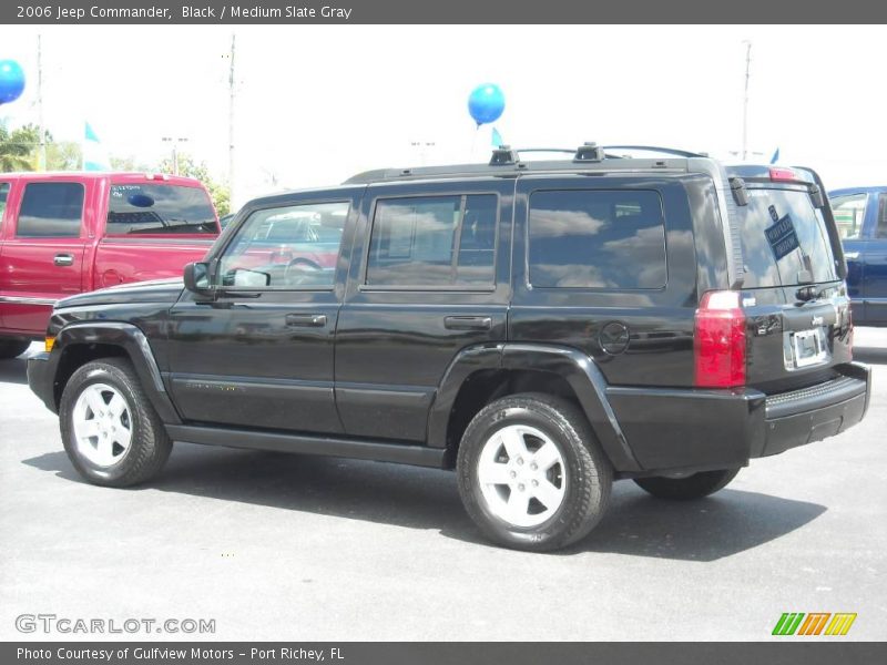 Black / Medium Slate Gray 2006 Jeep Commander