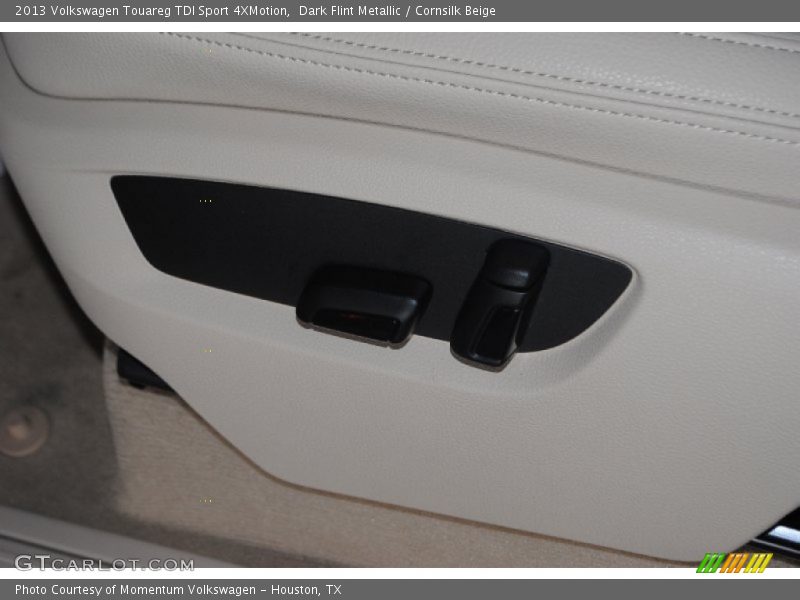 Dark Flint Metallic / Cornsilk Beige 2013 Volkswagen Touareg TDI Sport 4XMotion