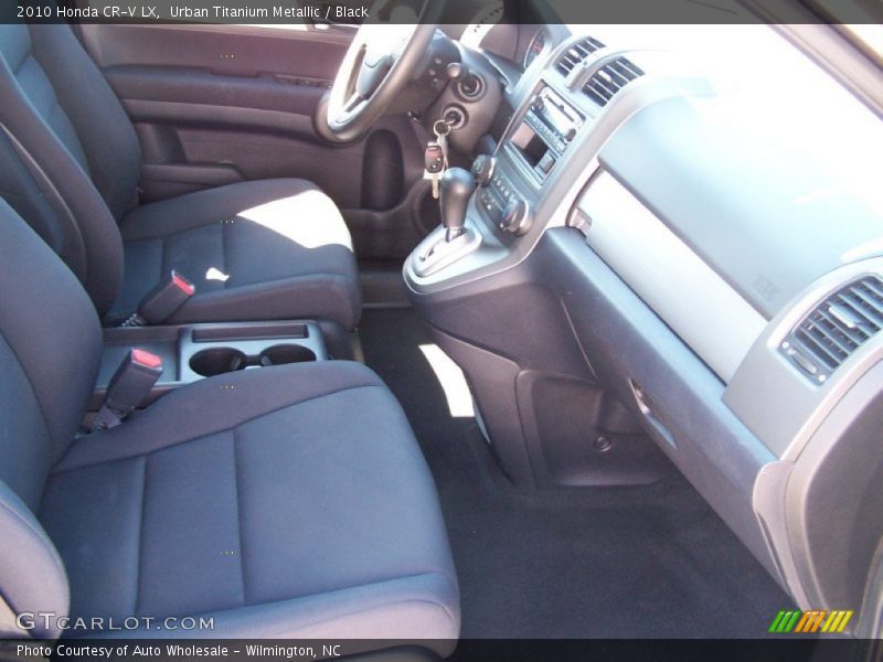 Urban Titanium Metallic / Black 2010 Honda CR-V LX