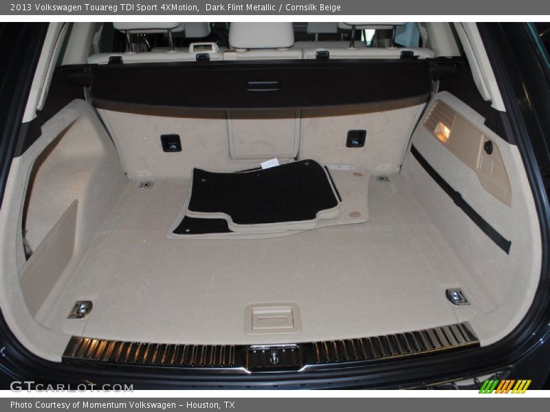 Dark Flint Metallic / Cornsilk Beige 2013 Volkswagen Touareg TDI Sport 4XMotion