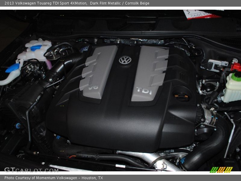 Dark Flint Metallic / Cornsilk Beige 2013 Volkswagen Touareg TDI Sport 4XMotion