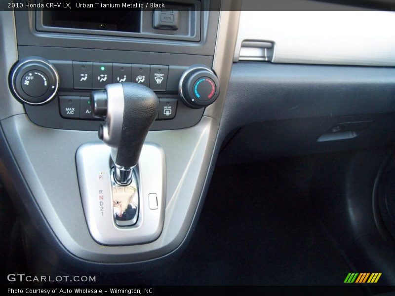 Urban Titanium Metallic / Black 2010 Honda CR-V LX