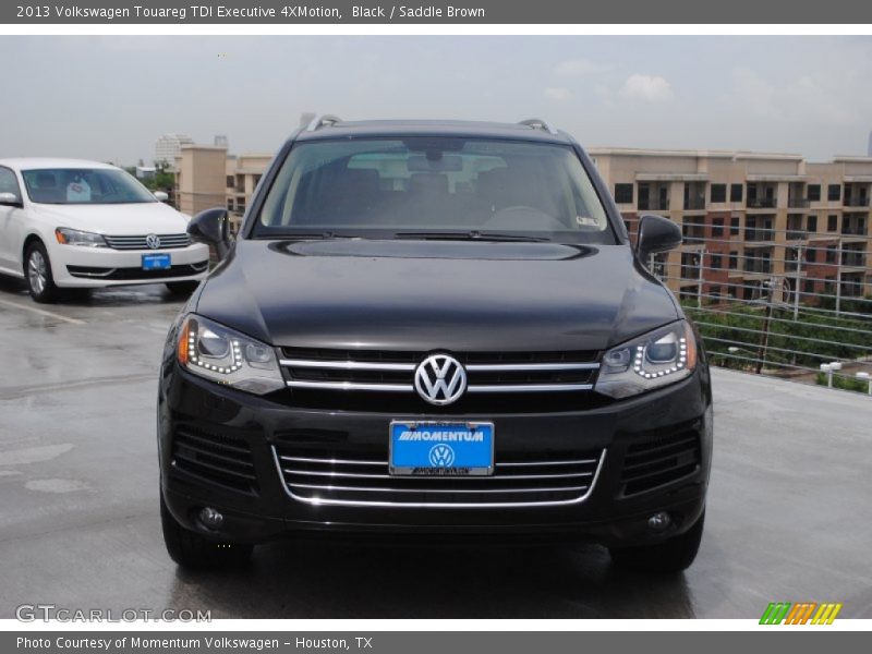 Black / Saddle Brown 2013 Volkswagen Touareg TDI Executive 4XMotion