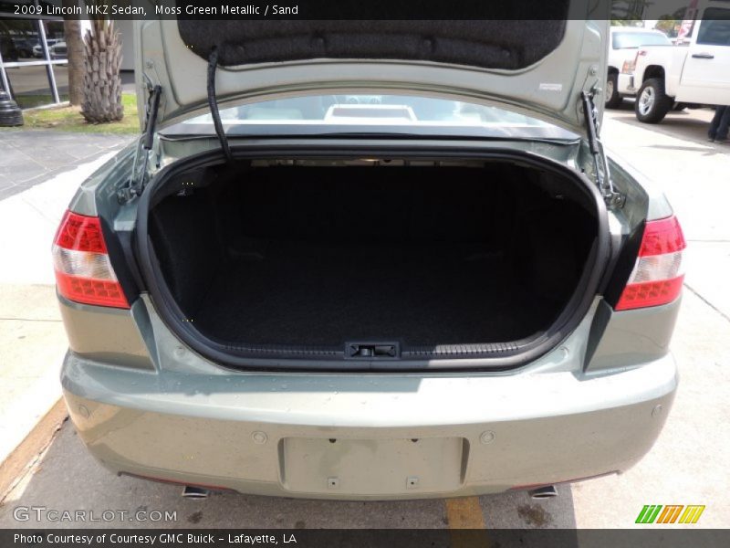 Moss Green Metallic / Sand 2009 Lincoln MKZ Sedan