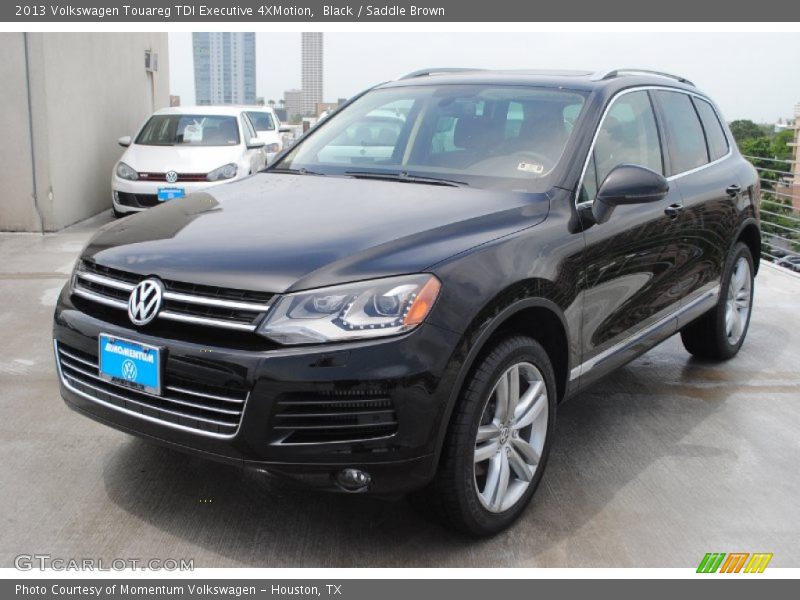 Black / Saddle Brown 2013 Volkswagen Touareg TDI Executive 4XMotion