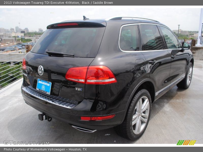 Black / Saddle Brown 2013 Volkswagen Touareg TDI Executive 4XMotion