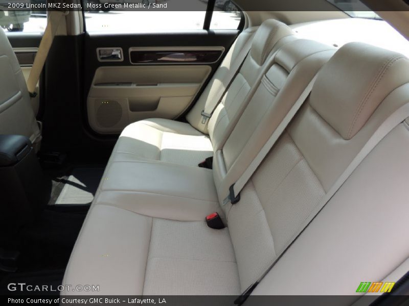 Moss Green Metallic / Sand 2009 Lincoln MKZ Sedan