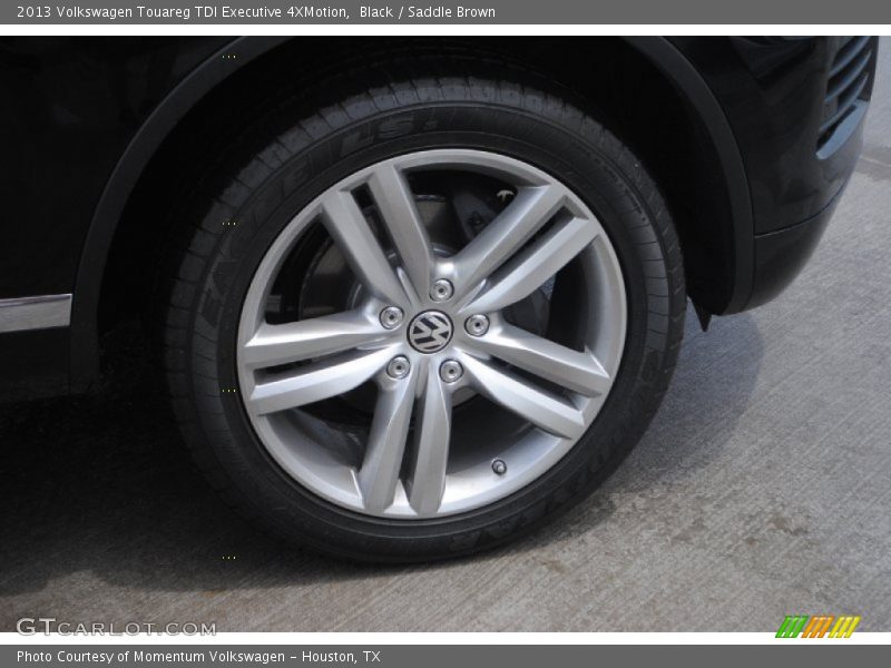Black / Saddle Brown 2013 Volkswagen Touareg TDI Executive 4XMotion