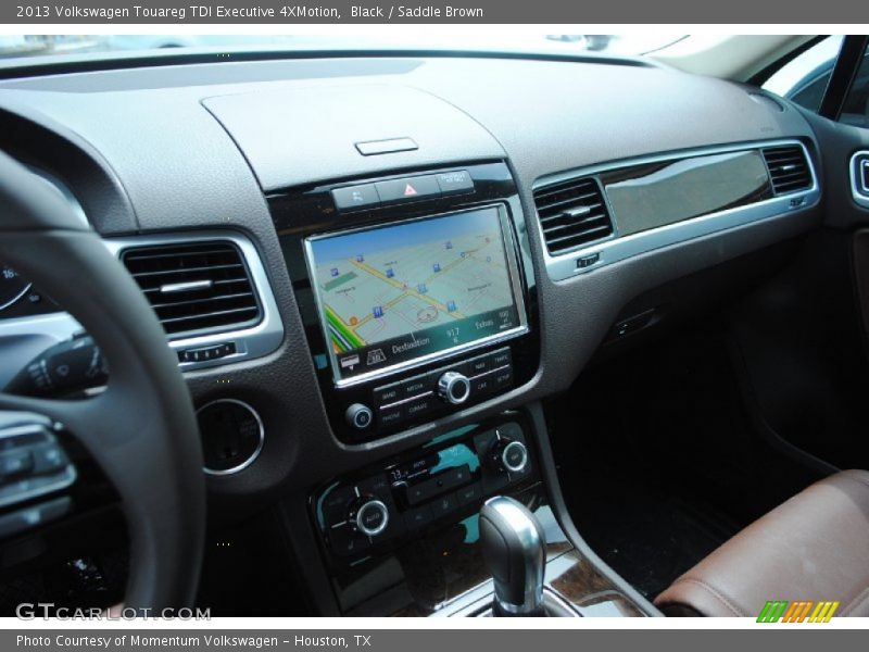 Black / Saddle Brown 2013 Volkswagen Touareg TDI Executive 4XMotion