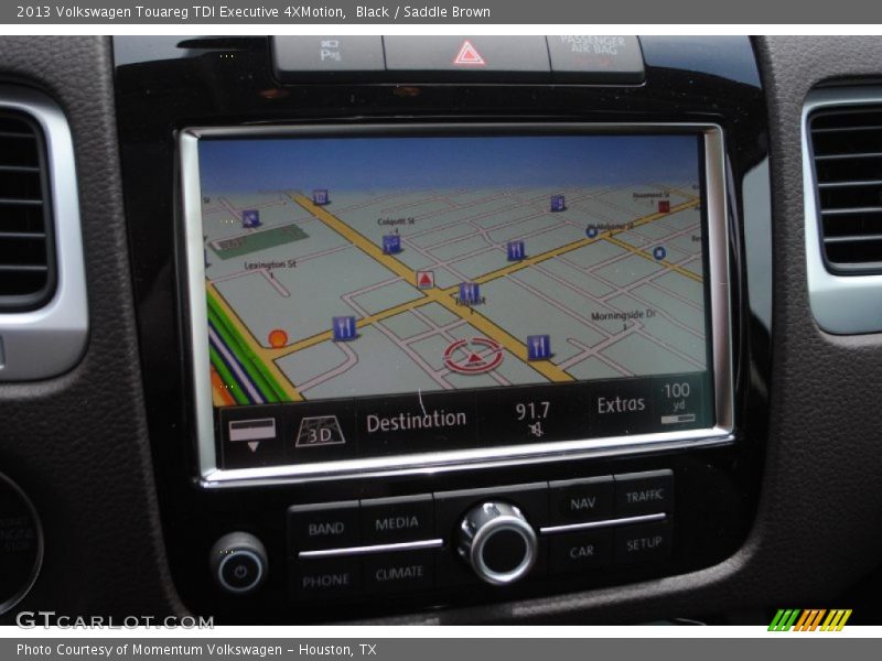 Black / Saddle Brown 2013 Volkswagen Touareg TDI Executive 4XMotion