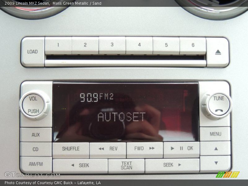 Moss Green Metallic / Sand 2009 Lincoln MKZ Sedan