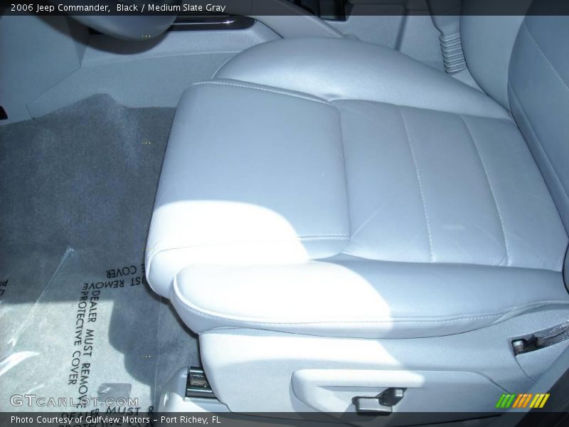 Black / Medium Slate Gray 2006 Jeep Commander