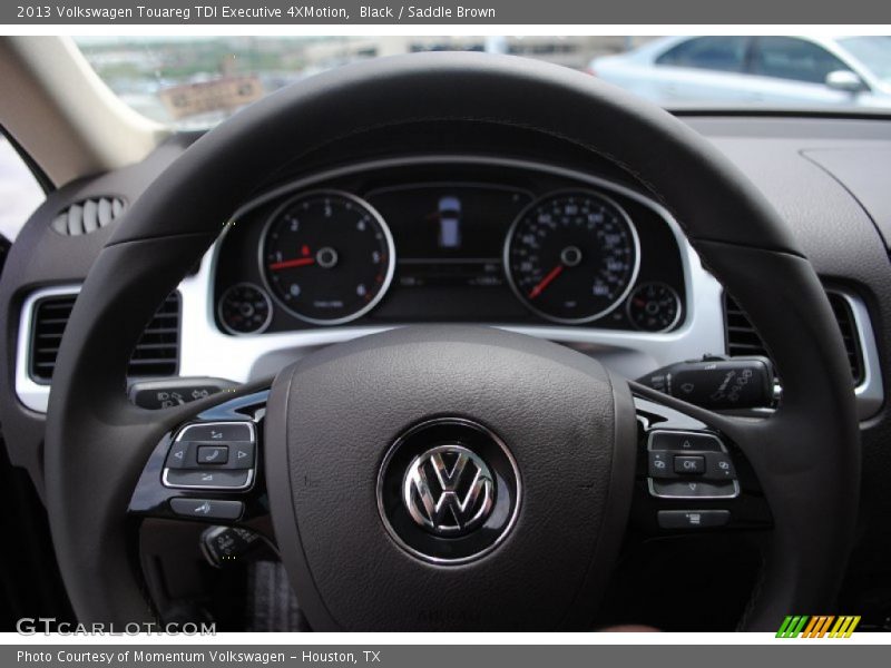 Black / Saddle Brown 2013 Volkswagen Touareg TDI Executive 4XMotion
