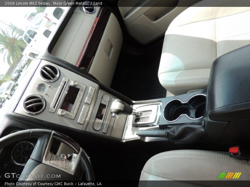Moss Green Metallic / Sand 2009 Lincoln MKZ Sedan